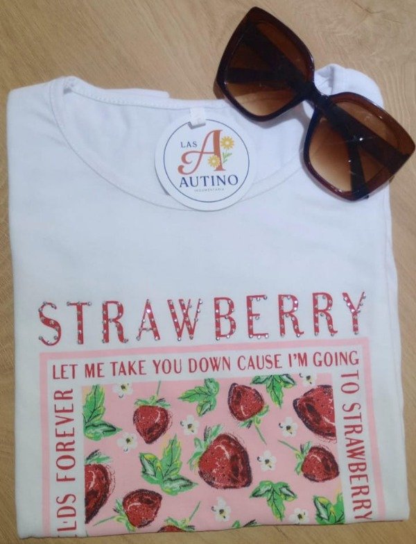 Producto - Remera STRAWBERRY