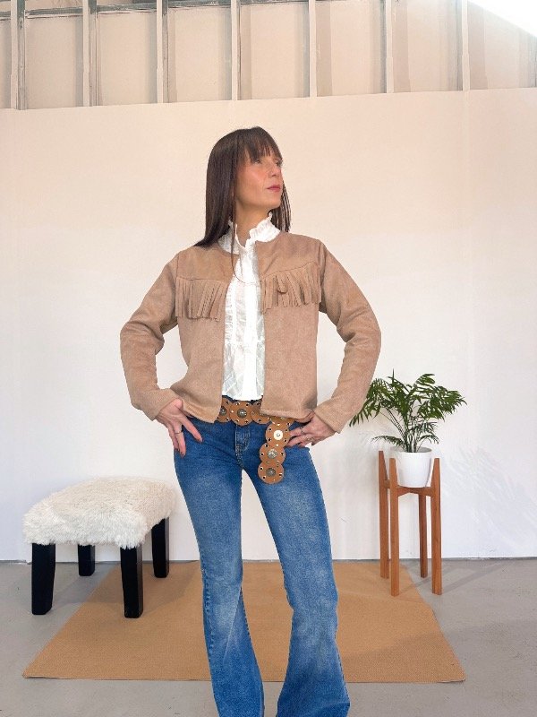 Producto - Chaqueta gamuza