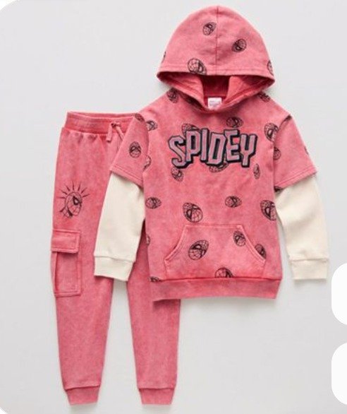 Producto - Marvel Set jogging y buzo con friza spiderman