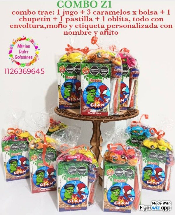 Producto - Combo spidey z1