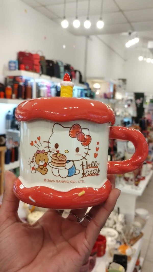 Producto - Taza Cerámica Feliz Cumple Kitty