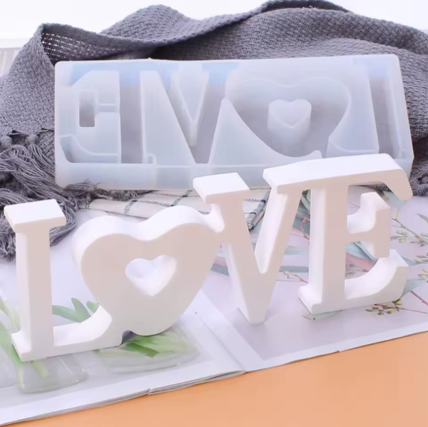 Producto - MOLDE  LOVE  CORAZON