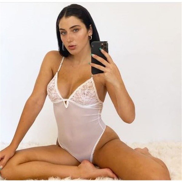 Producto - BODY DE TUL Y ENCAJE BLANCO
