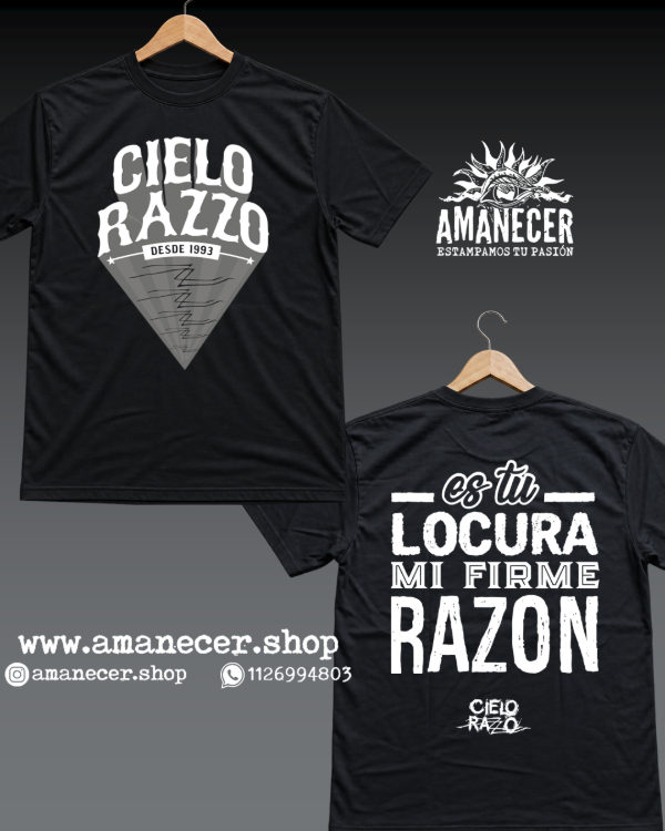 Producto - Remera Cielo Razzo Mi firme Razón - 0