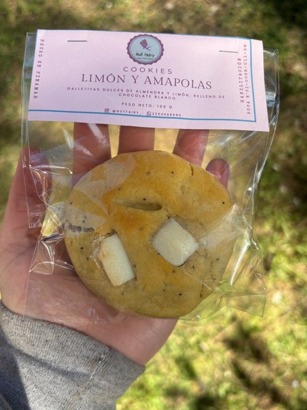 Producto - Cookies Fit Limón y Amapolas - NY