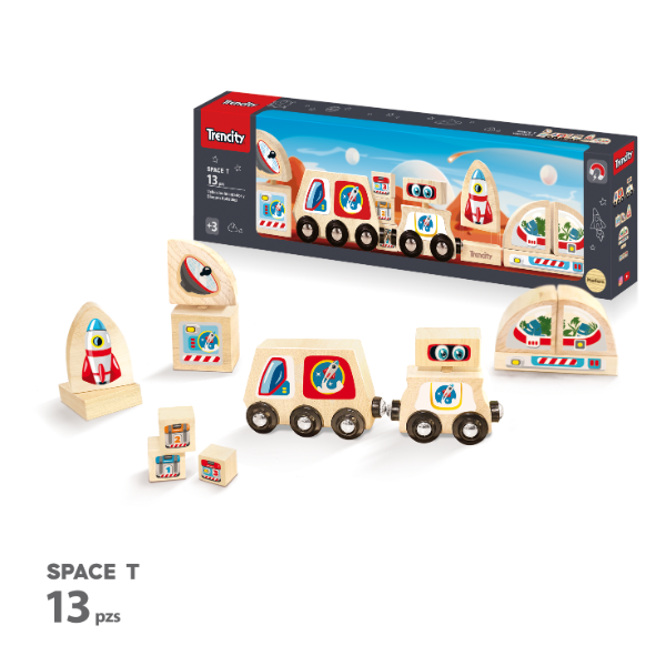 Producto - Space T 13 piezas. Trencity