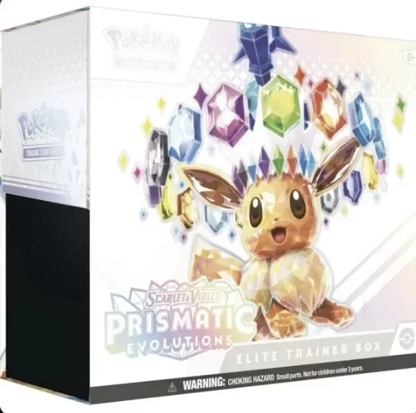 Producto - Prismatic Evolutions Elite Trainer Box- Ver. 8.5 - POKEMON TCG
