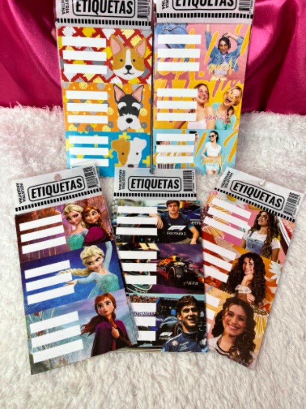 Producto - Etiquetas surtidas