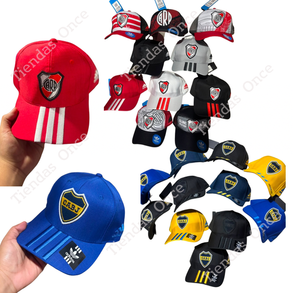 Producto - Gorras PREMIUN Boca/River - Por 6 y 12 unidades