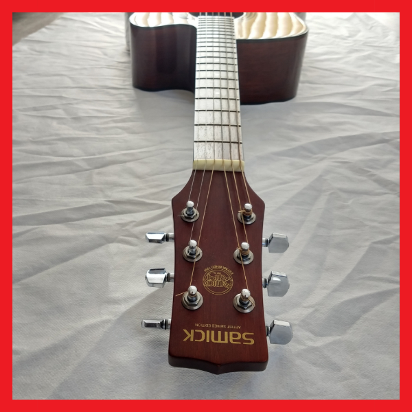 Guitarra electroacústica Samick sw-210ce Fabricación coreana de la década  del 90 - Hacelo Circular