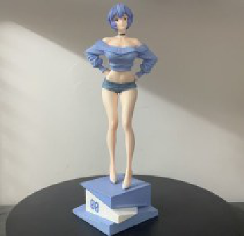 Producto - Figura +18 Rei Ayanami Hot Summer - Evangelion - 31cm