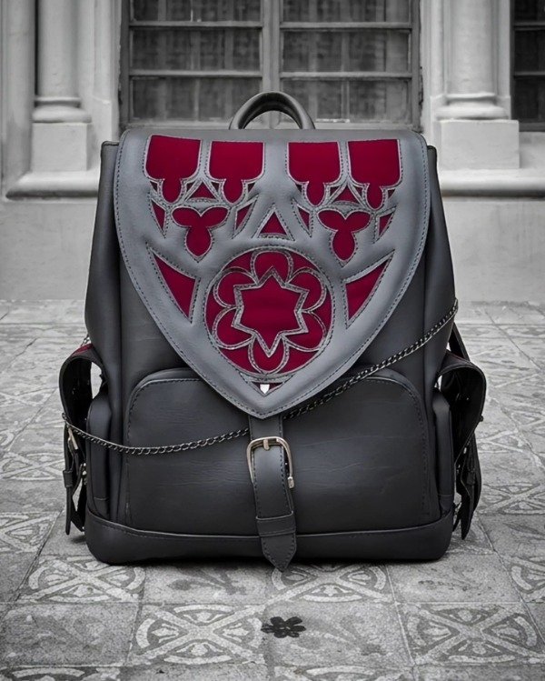 Producto - Mochila Catedral Goth A PEDIDO IMPORTADA