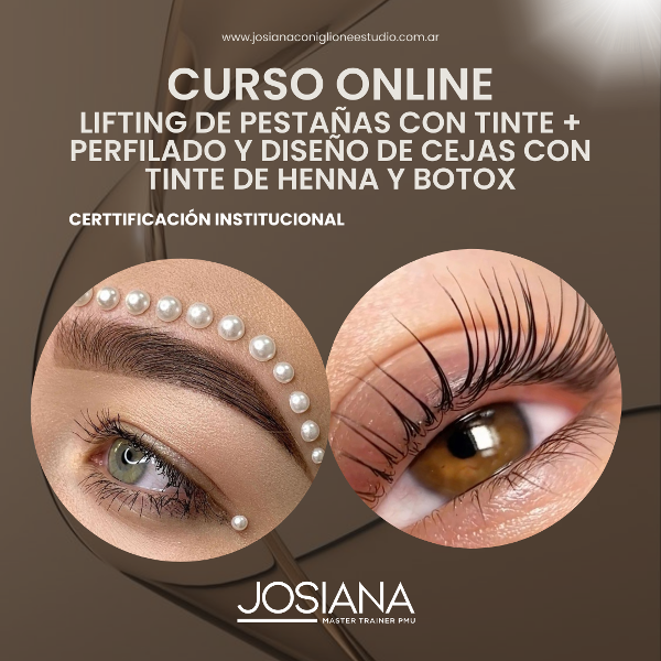 Producto - Online Lifting de Pestañas con Botox y perfilado de cejas con tinte de henna