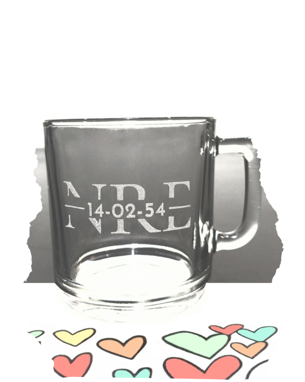 Producto - Taza personalizada con iniciales y fecha