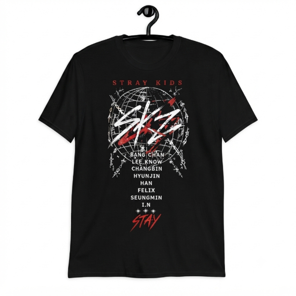Producto - REMERA MANGA CORTA INFANTIL STRAY KIDS - 1