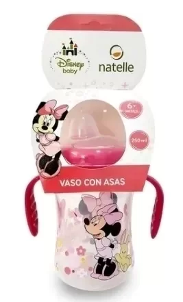 Producto - Vaso con asas 6m+ Minnie