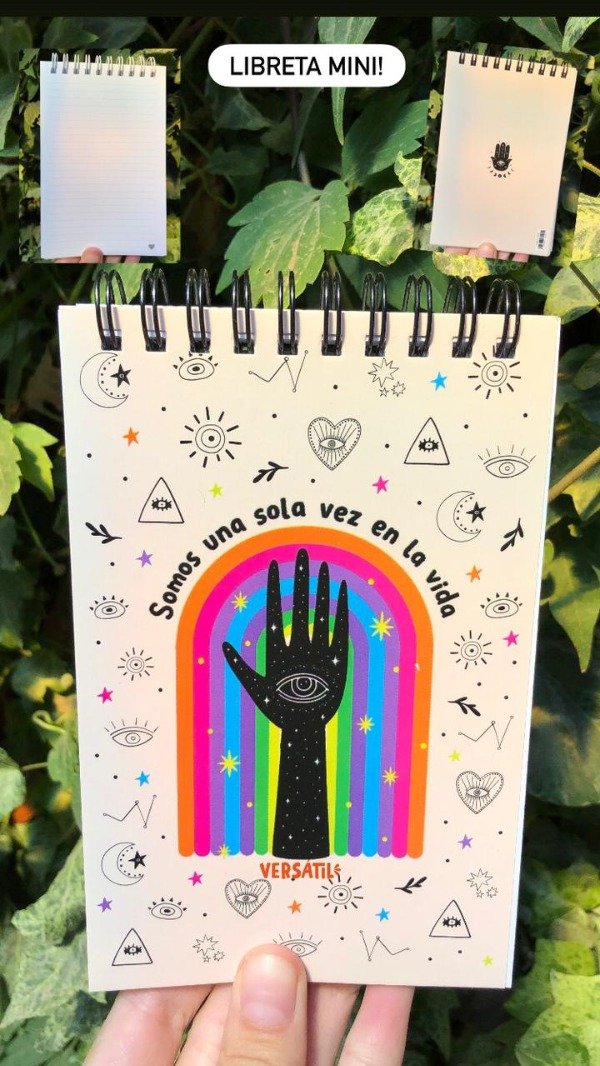 Producto - Libreta mini Somos una sola vez en la vida
