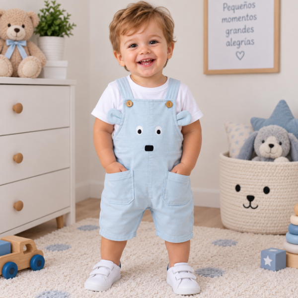 Producto - Jardinero Rustico Bebe - 0