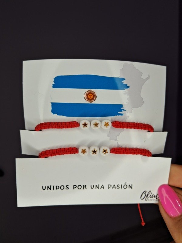 Producto - Pulseras Arg 3 estrellas II