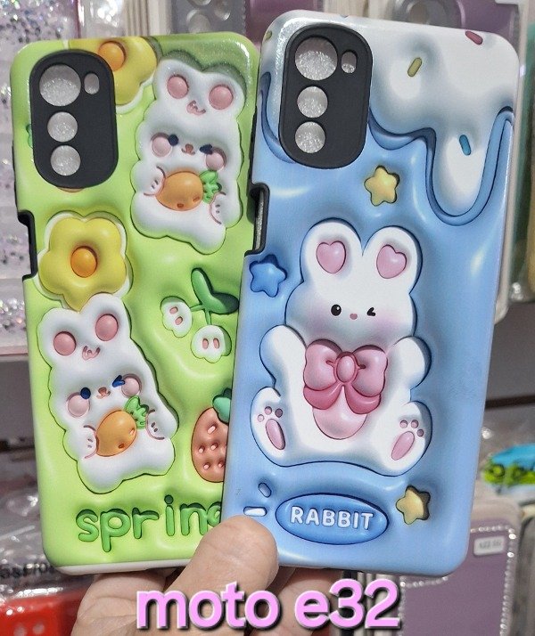 Producto - Fundas rabbit reforzadas. Moto e32