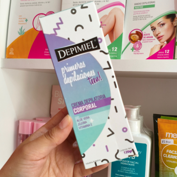 Producto - Crema depilatoria corporal TEEN 120gr