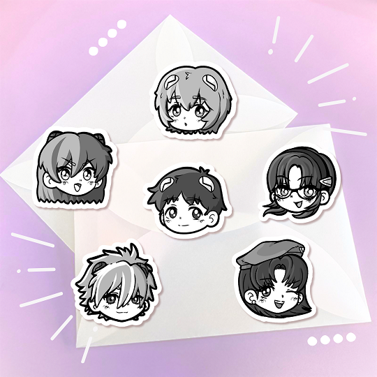 Producto - Stickers Evangelion