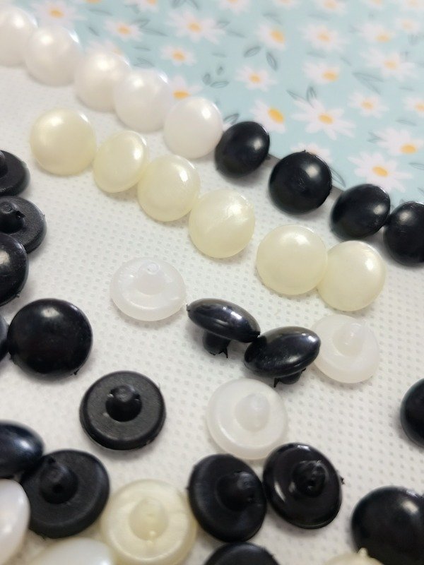 Producto - Botones perla chata 14 mm - 0
