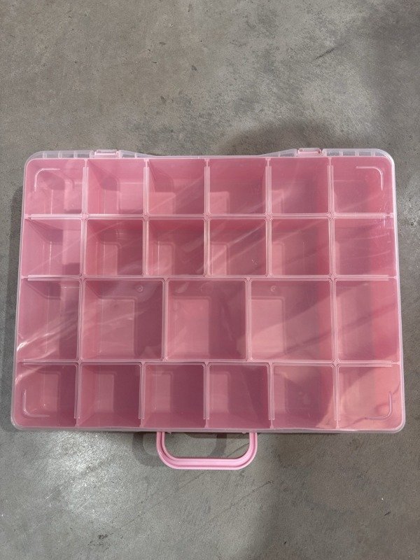 Producto - Organizador rosa pastel 23 diviciones