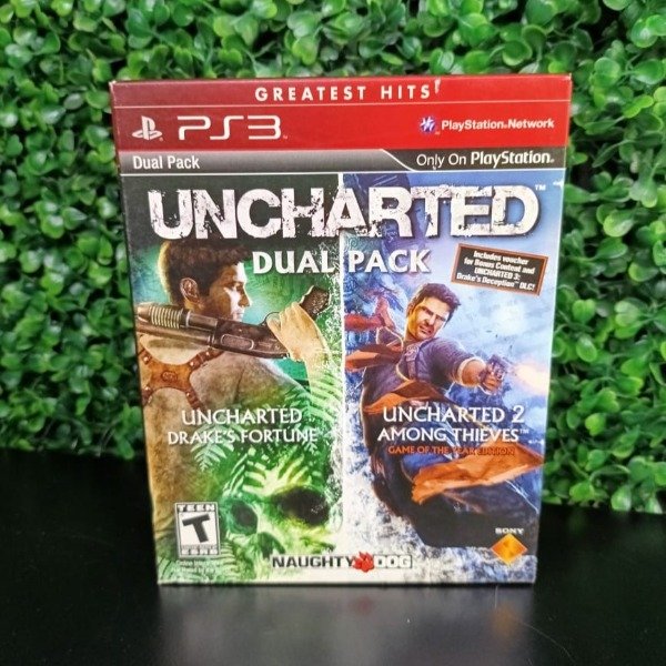 Producto - JUEGO PS3 - UNCHARTED DUAL PACK: U DRAKES FORTUNE + U2 AMONG THIEVES