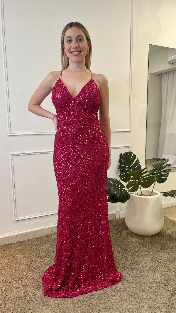 Producto - VESTIDO SARA MAGENTA - 0