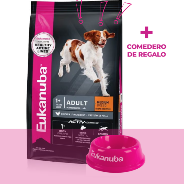 Producto - EUKANUBA ADULTO MEDIUM O LARGE DOG ADULT