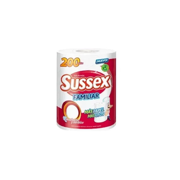 Producto - Sussex clásico Mega Rollo 200 paños