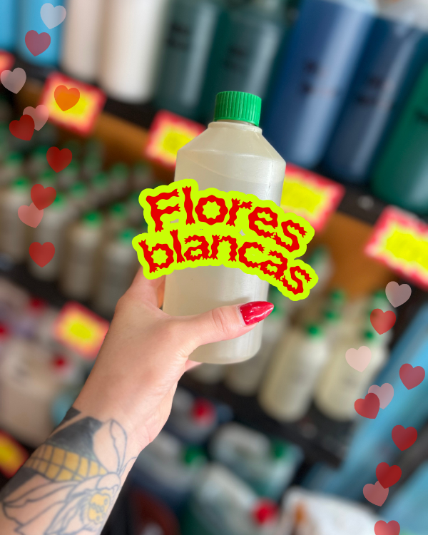 Producto - 1/2 Litro FLORES BLANCAS