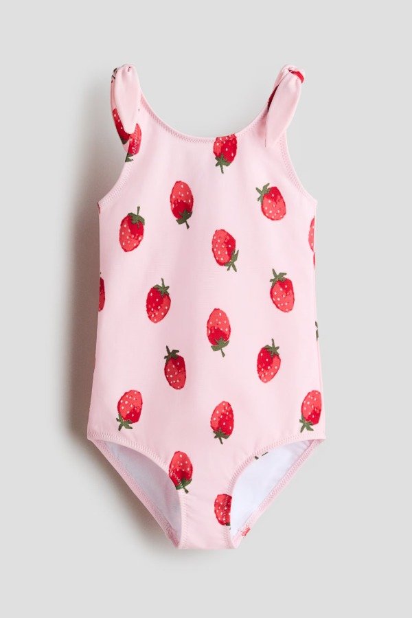 Traje de baño HyM talle 2/4 frutillas