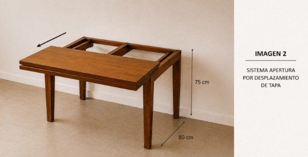 Producto - MESA LIBRO EXTENSIBLE - 3