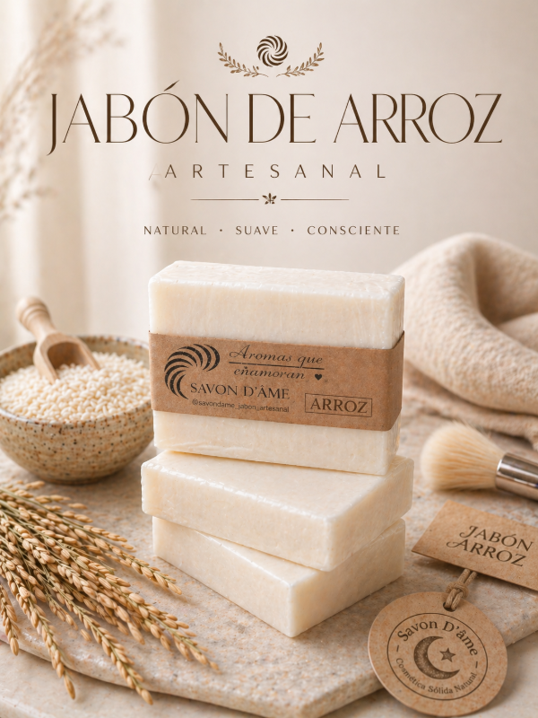 Producto - Jabón Artesanal de Arroz