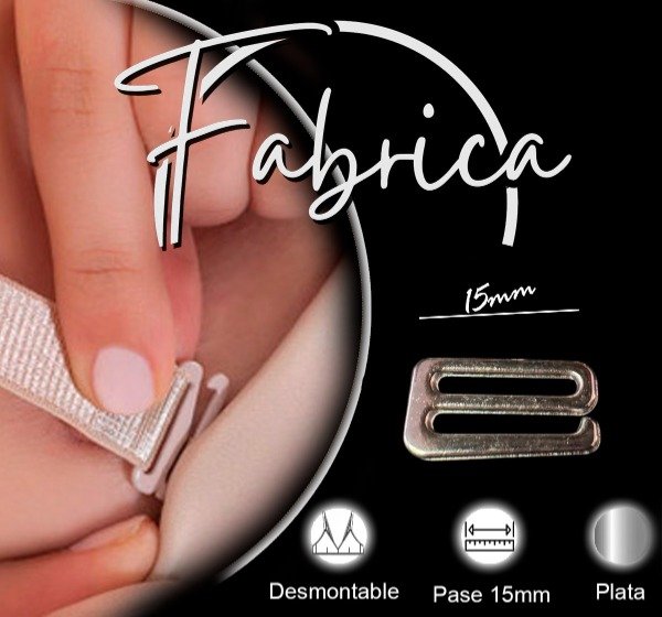 Producto - Desmontables zamac de 15 mm (30 unidades)
