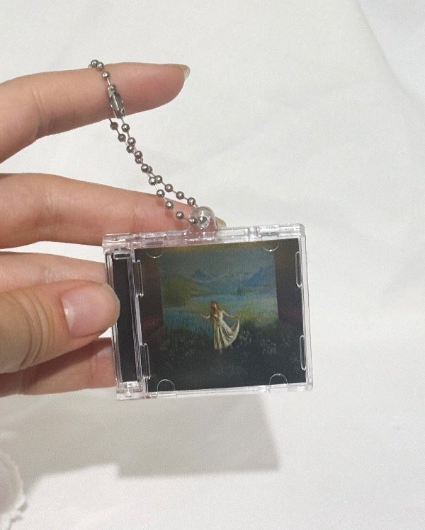 Producto - Llavero Mini Cd NO ME OLVIDES ANGELA TORRES con NFC - Llaveros
