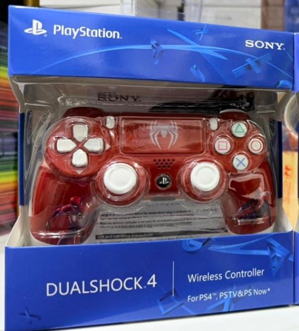Producto - Joystick Sony Ps4 Hombre Araña Rojo