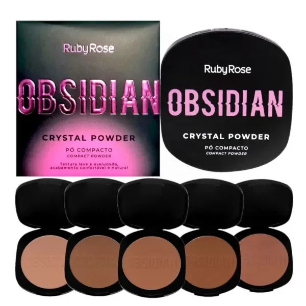 Producto - RUBY ROSE PO COMPACTO CRYSTAL POWDER