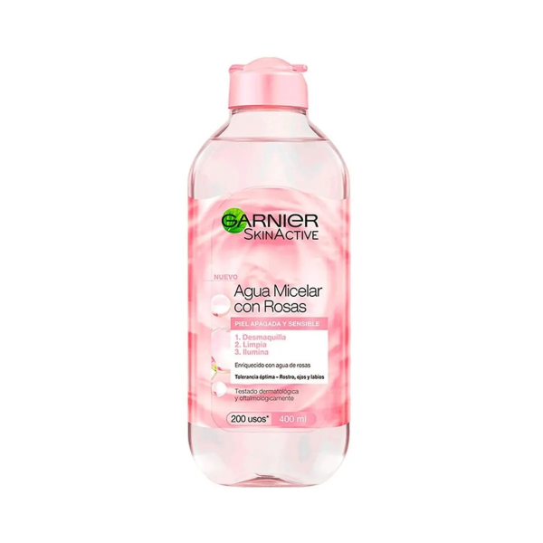 Producto - Garnier agua micelar con agua de rosas x 400ml