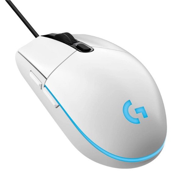 Producto - Mouse c/Cable Logitech G203 Blanco - 1