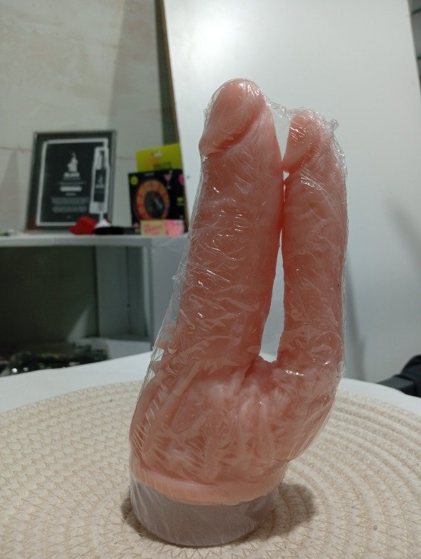 Producto - Consolador doble con sopapa