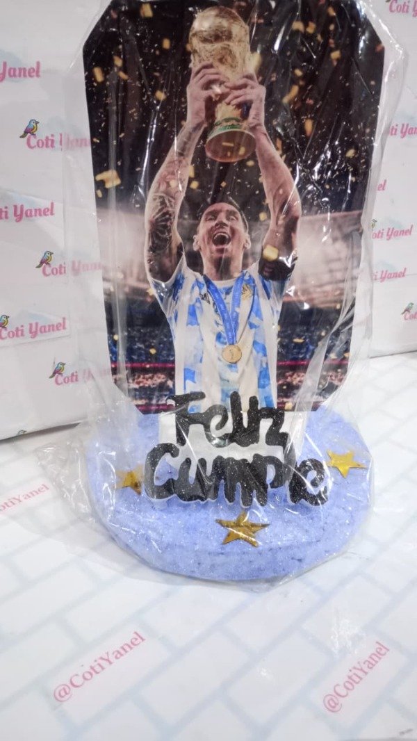 Producto - Adorno telgopor Messi
