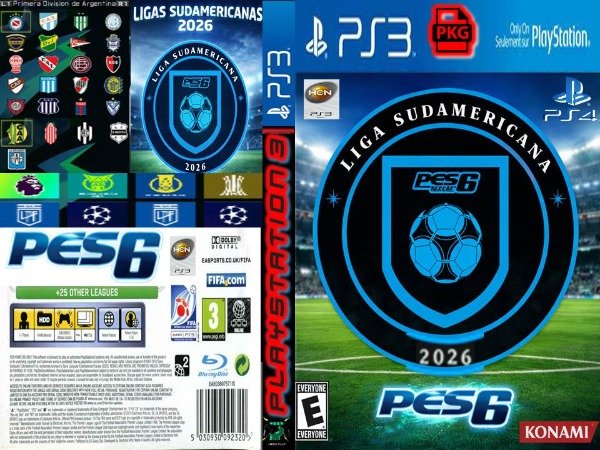 Producto - PES 6 ACTION EXTREME 2026 (FORMATO PKG CON HEN)(PS3-PS4)