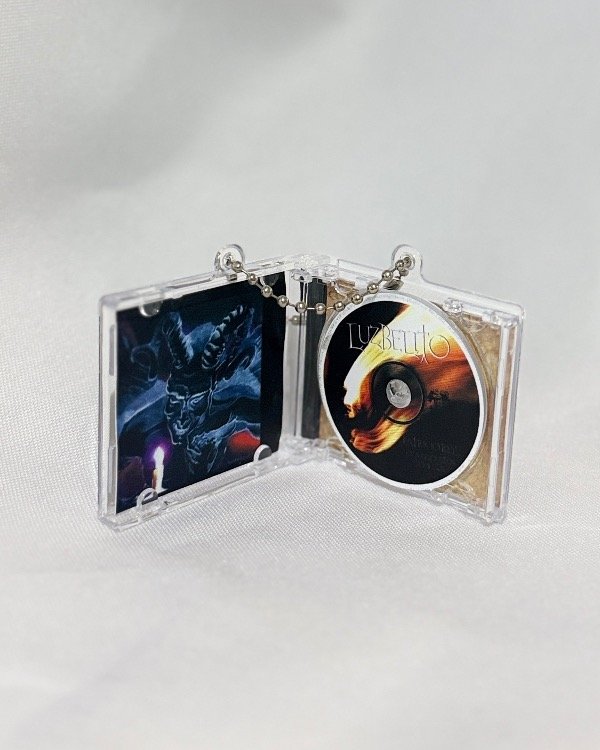 Producto - Llavero Mini Cd LUZ BELITO PR/Los Redondos con NFC - Llaveros - 1