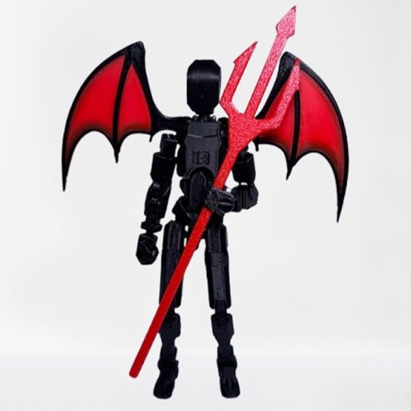 Producto - ALAS DEMONIO + TRIDENTE