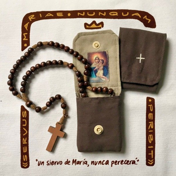 Producto - Oratorio simple con bolsillo de Ntra. Stra. De Schoenstatt