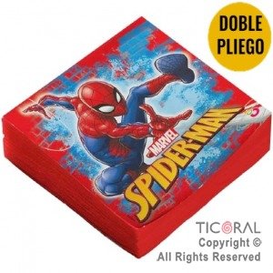 Producto - SPIDERMAN SERVILLETAS PREMIUM X 20U