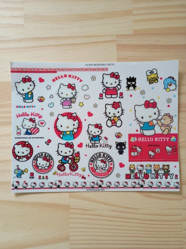 Producto - Transfer UV 19x23cm NOSTALGIA003